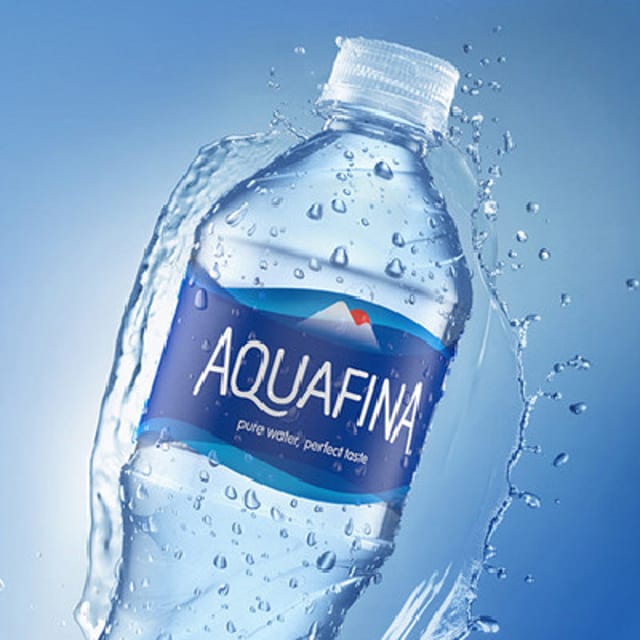 Aquafina Bottled Water.