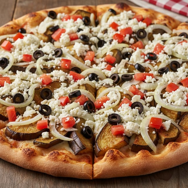Mediterranean Pizza.
